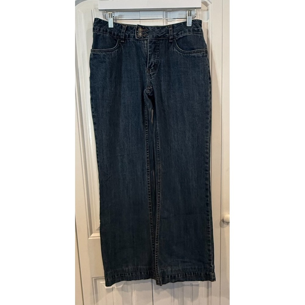Stetson Women's Jeans Size 8 Regular Blue Denim Bootcut Western Y2K